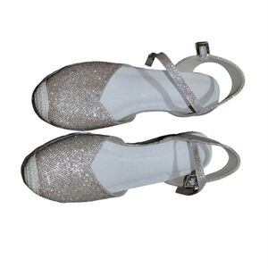Elegant Silver Women's Sandals